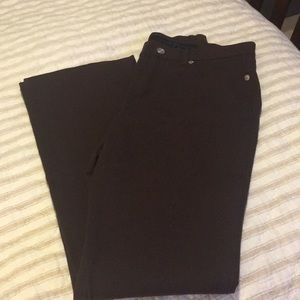 Escada chocolate brown stretch jeans